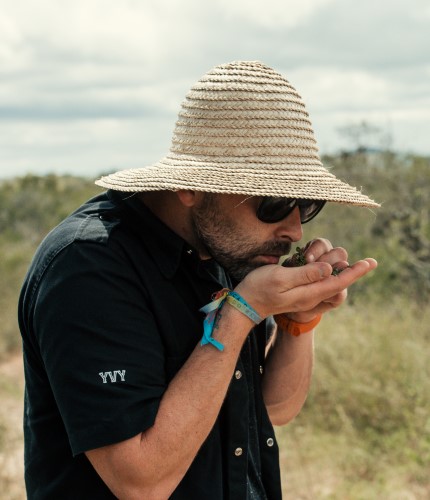 Darren Rook durante a Expedição Territórios YVY Caatinga