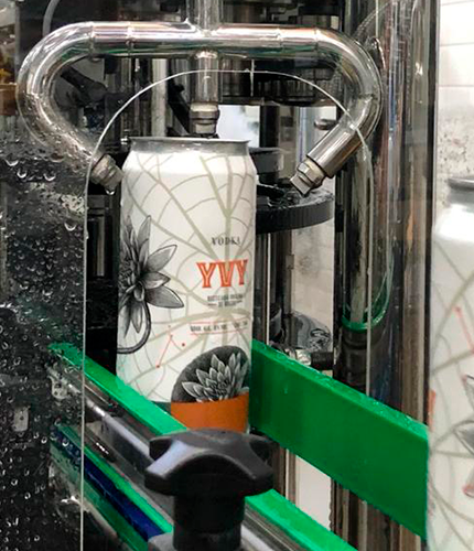 Latas Refil YVY no processo de invase