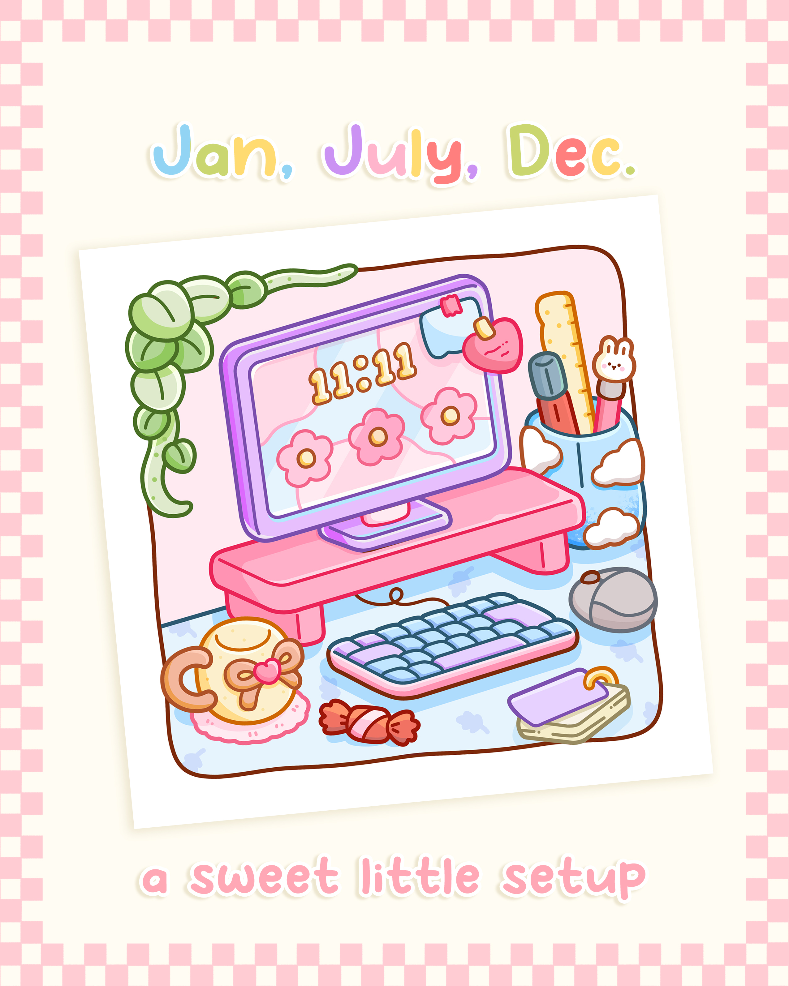 Cozy workspace