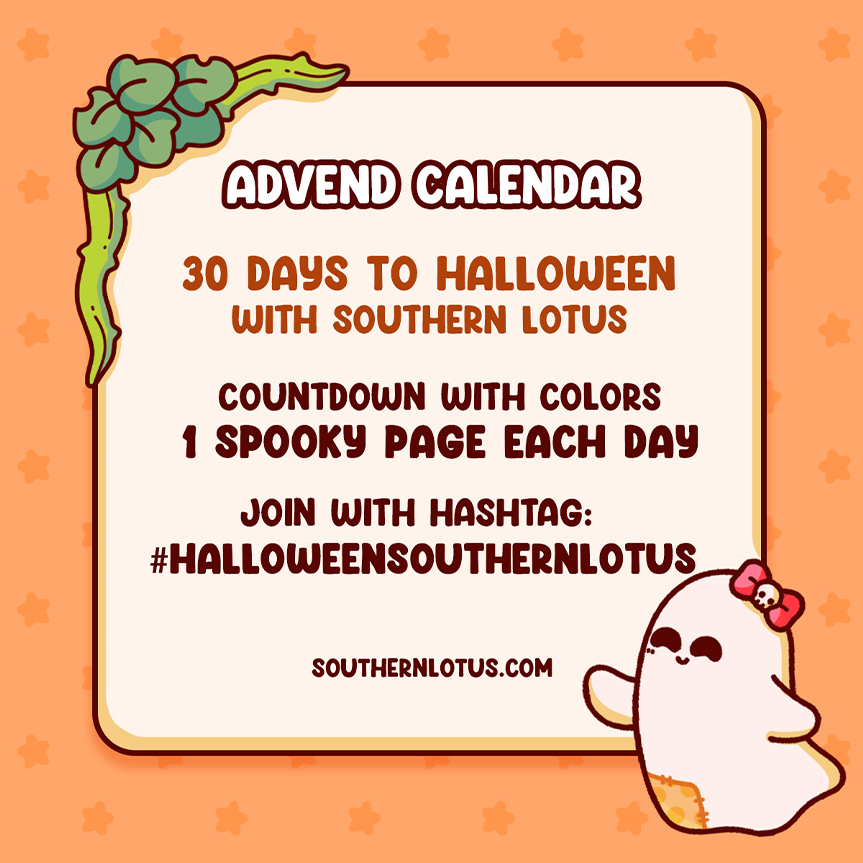 Join the 30 Days to Halloween Countdown Challenge