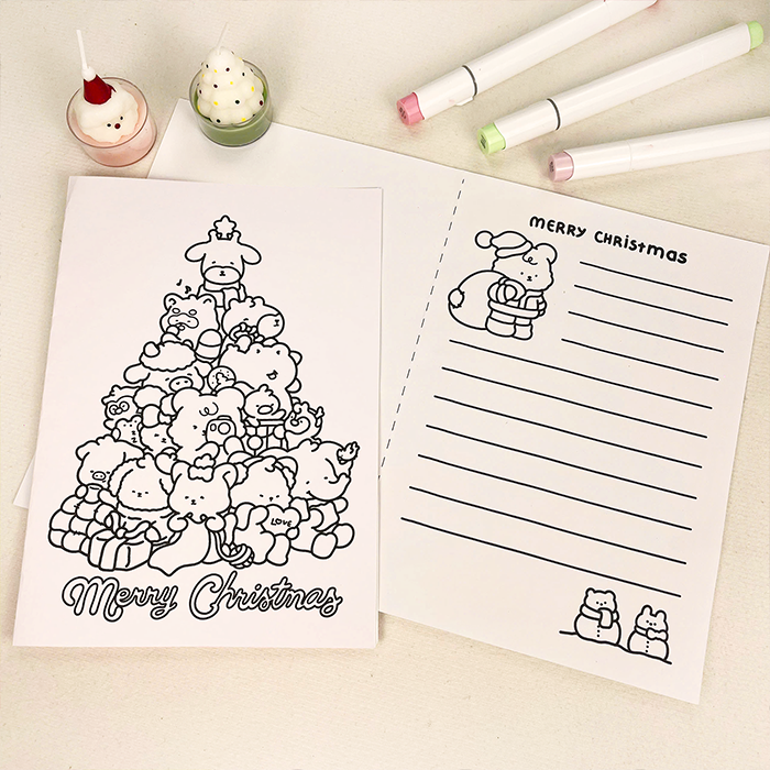 cozy Christmas card