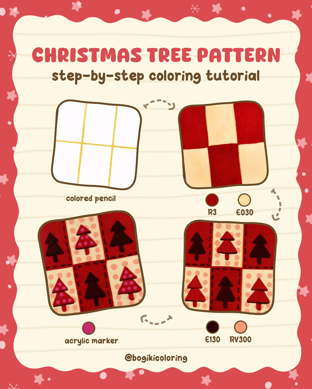 christmas tree pattern