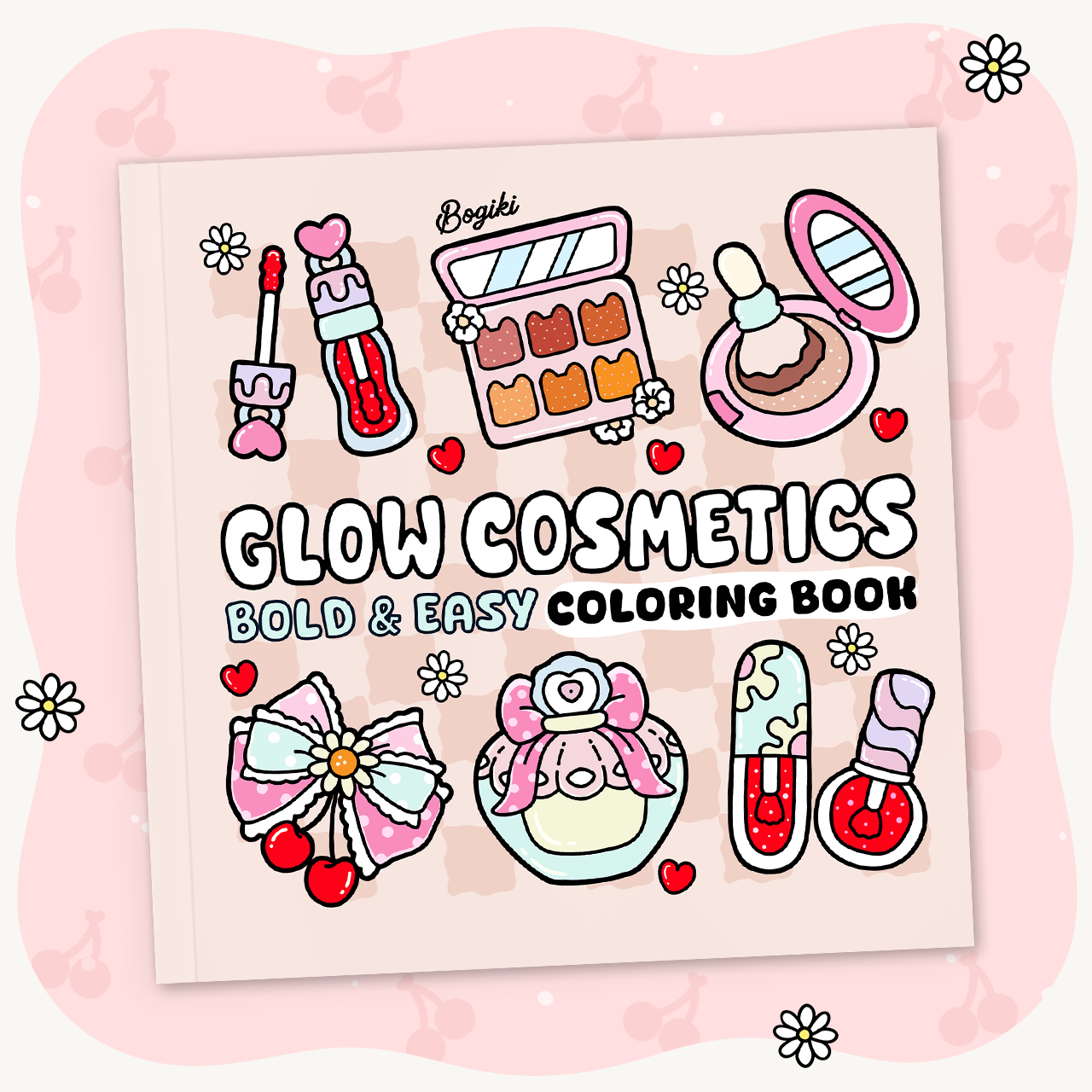 Glow Cosmetics Coloring Book