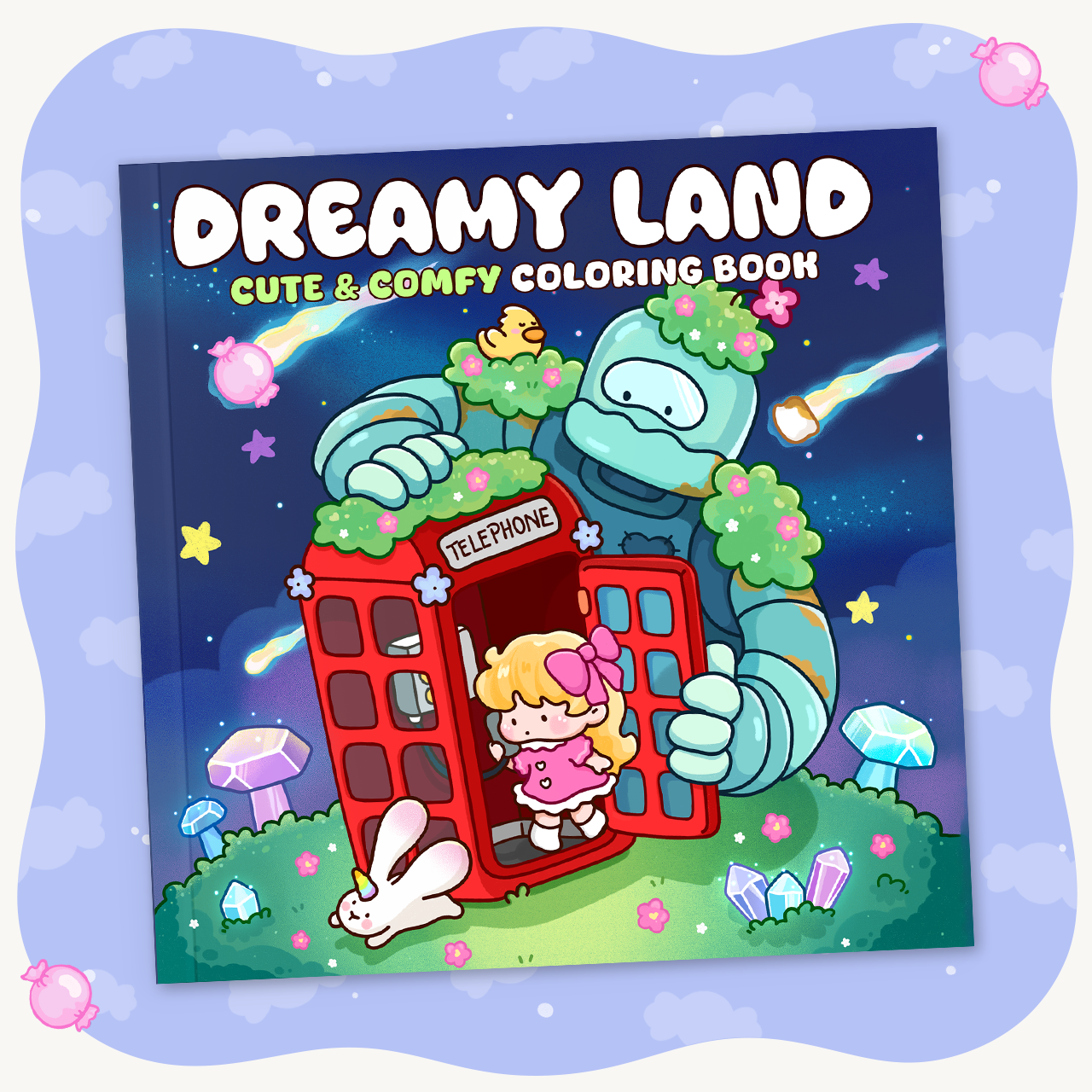 Dreamy Land Coloring Book