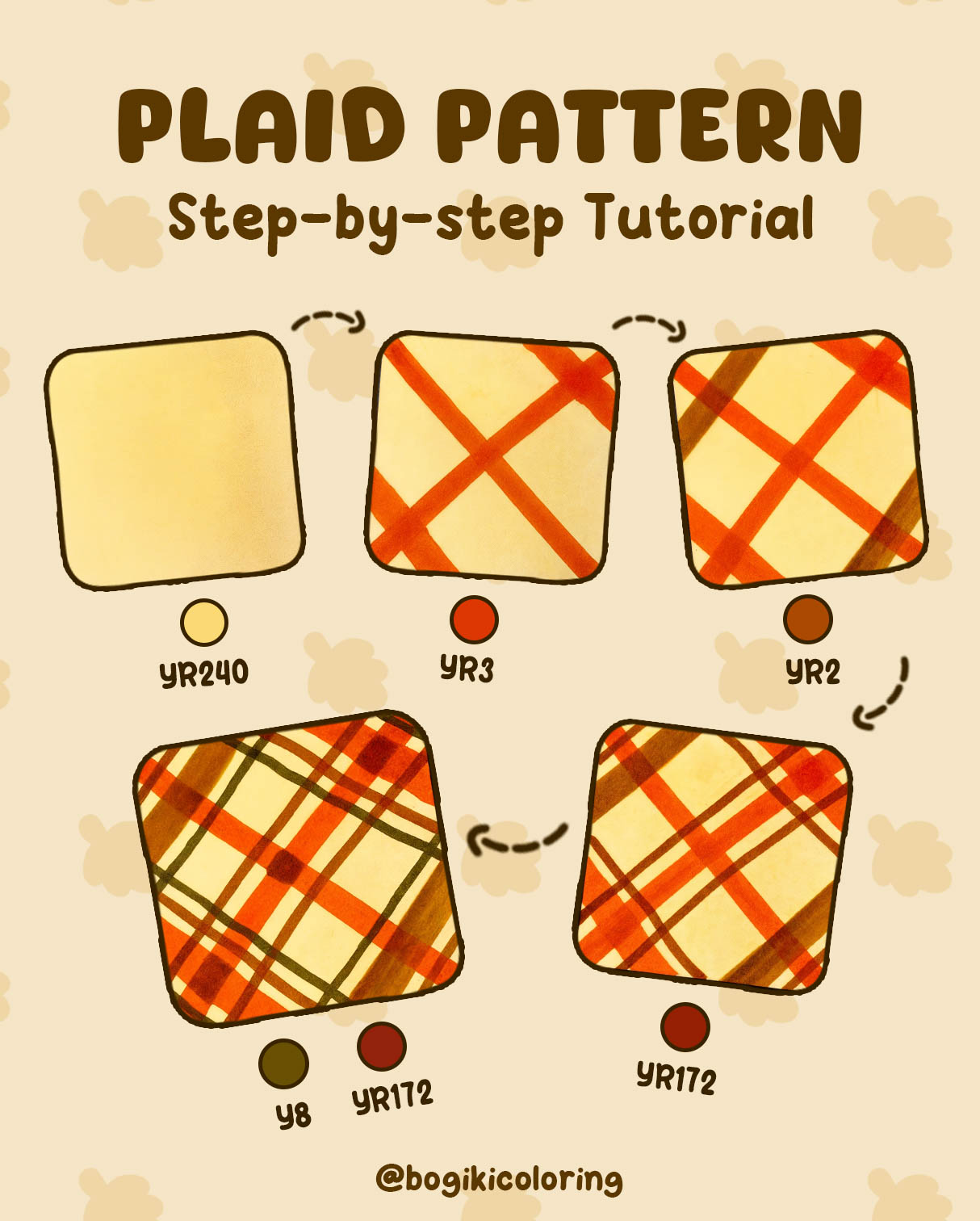 fall plaid pattern