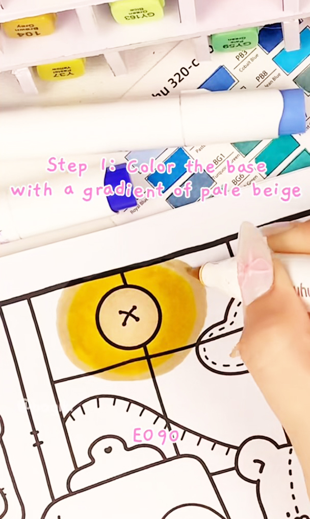 how to color frosty window