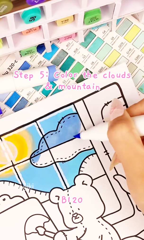 frosty window color palette