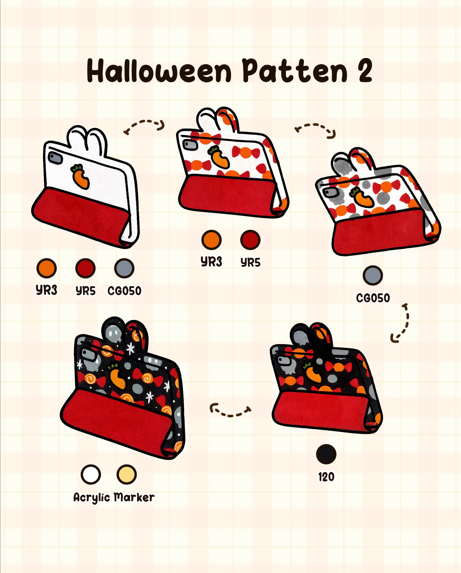 cute Halloween pattern