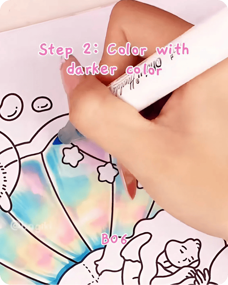 how to draw a seashell step by step easy adding curved shell lines with B06