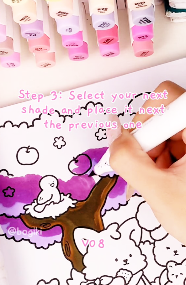 wisteria tree drawing