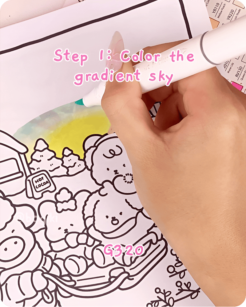 how to draw a starry night sky using soft turquoise tones layered gently over blended colors