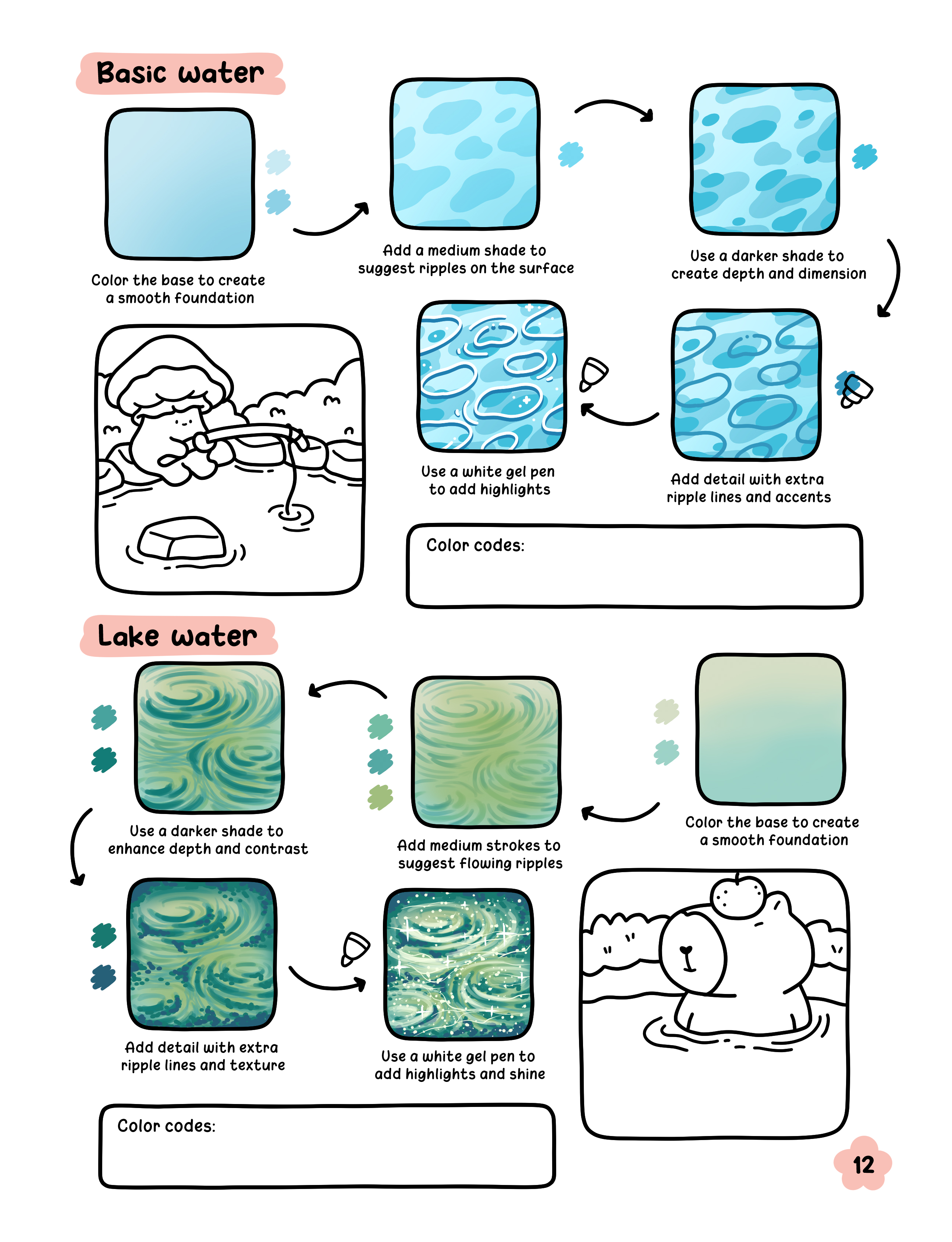 light and shadow drawing