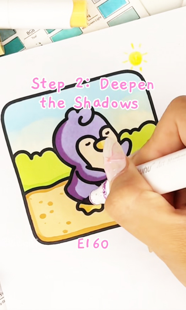 painting with shadows and light