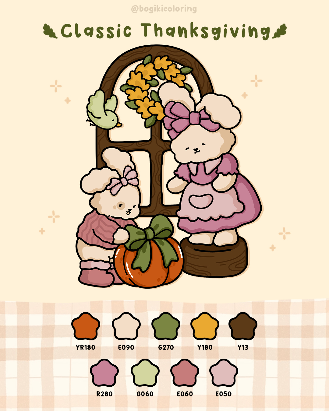 thanksgiving color palette
