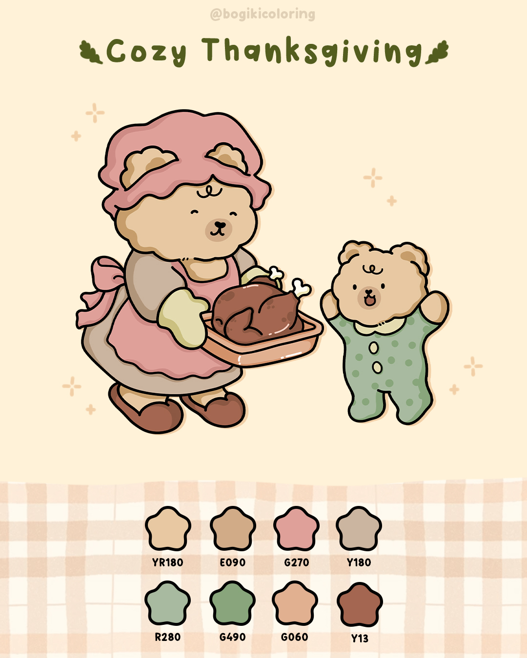 thanksgiving color palettes