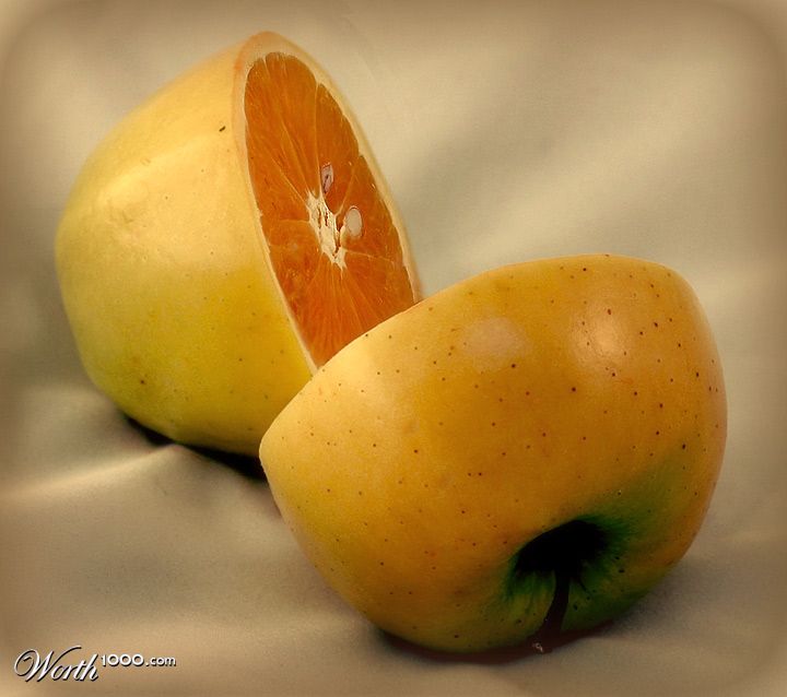 apple orange