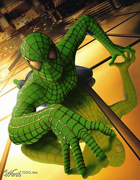 Green Spiderman