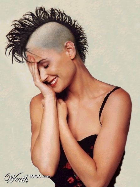 Demi Moore is less
