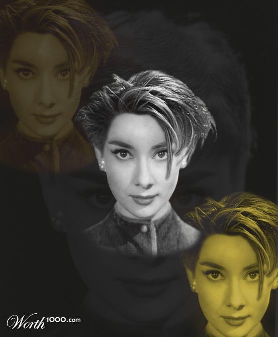 Audrey "Pitt' Hairdo