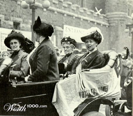 Hillary Clinton, Suffragette