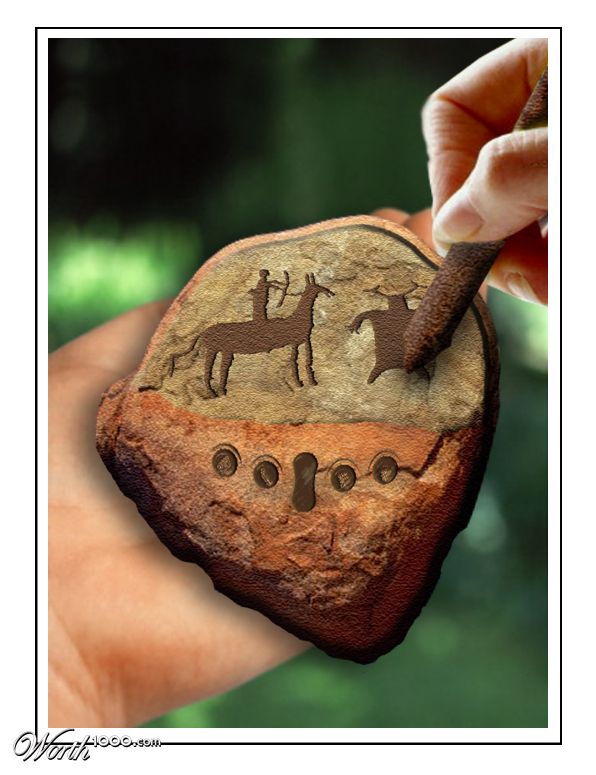 The Ancient Palm Pilot (circa 20,000 B.C.)