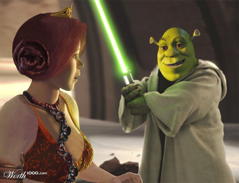Jedi Shrek/Princess Fiona Organa