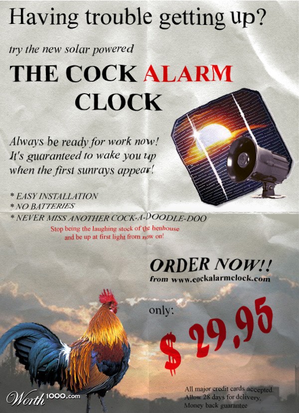 Cock Alarm Clock