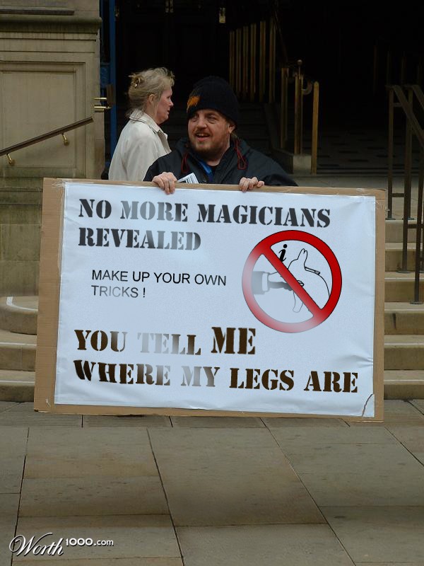 magic protester