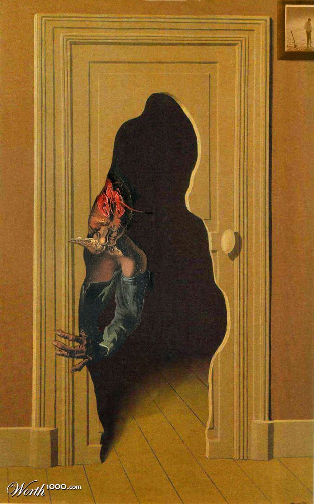 Salvador Magritte - The Unexpected Angelus