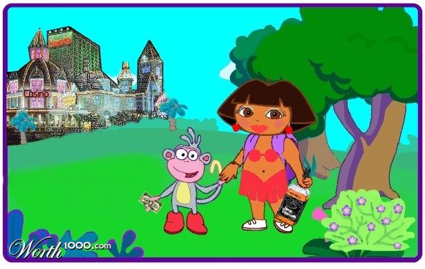 Dora goes exploring....