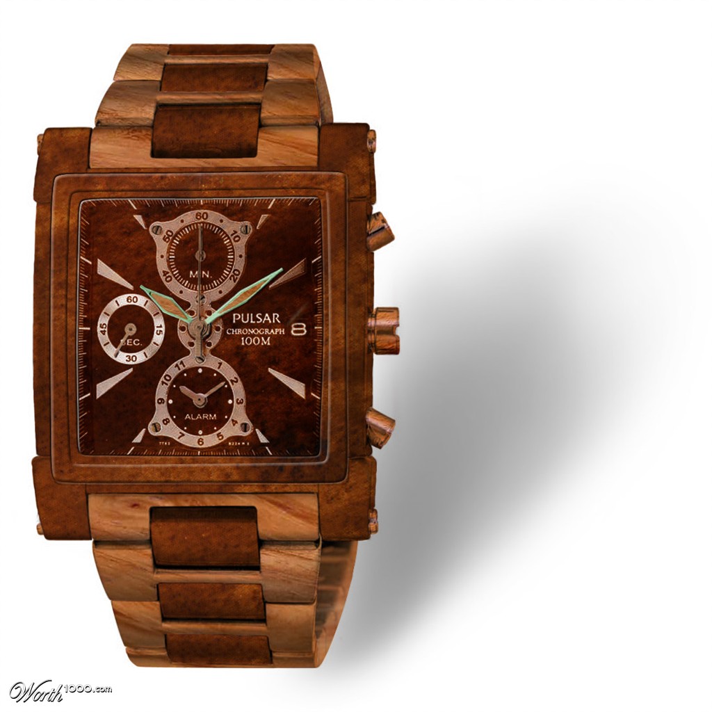 Wooden watch