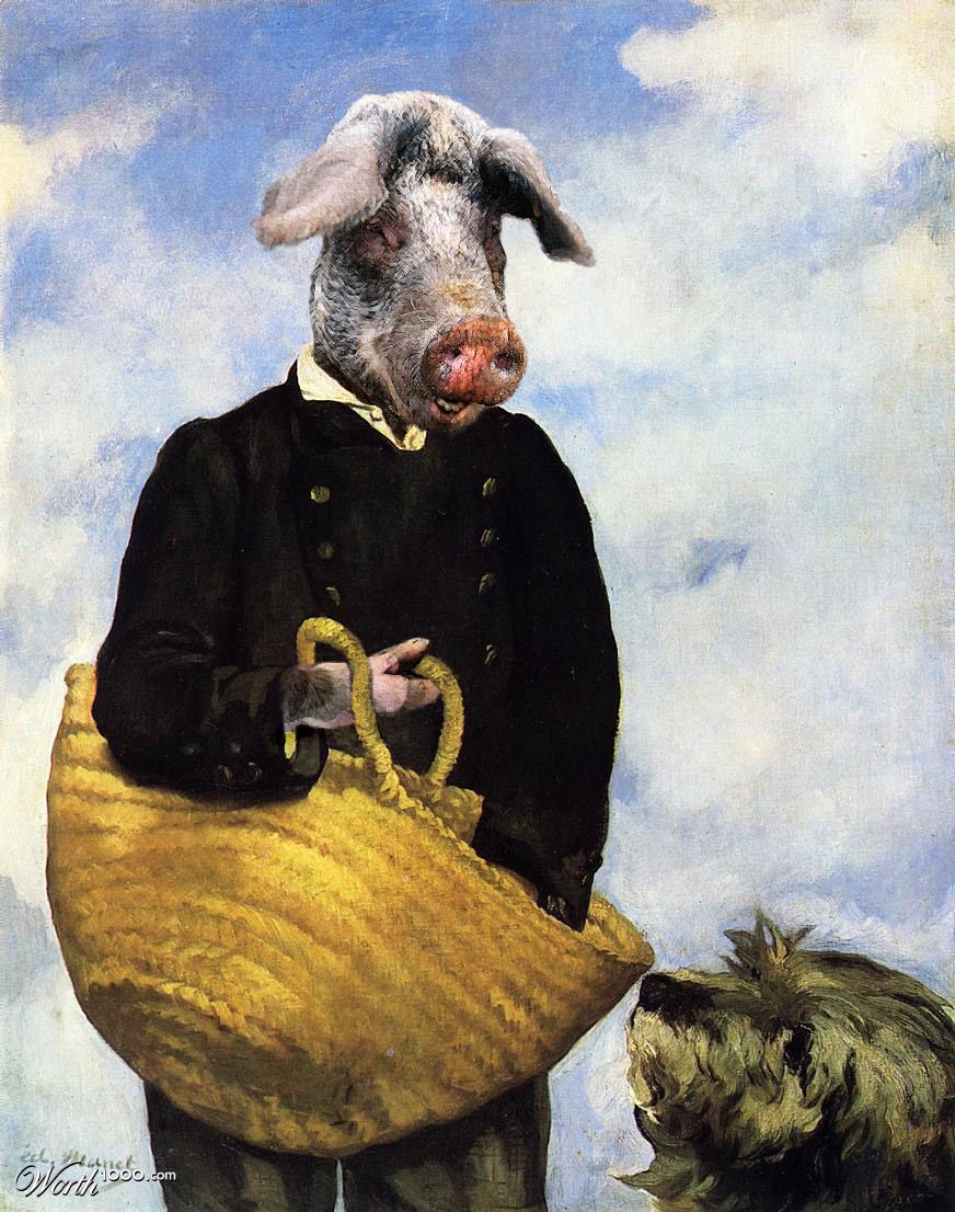 Pig with Dog