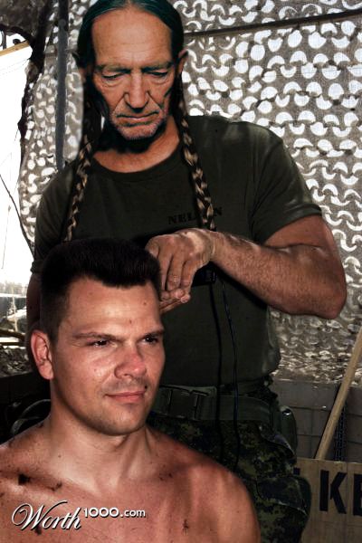Mjr. Nelson: Army Barber