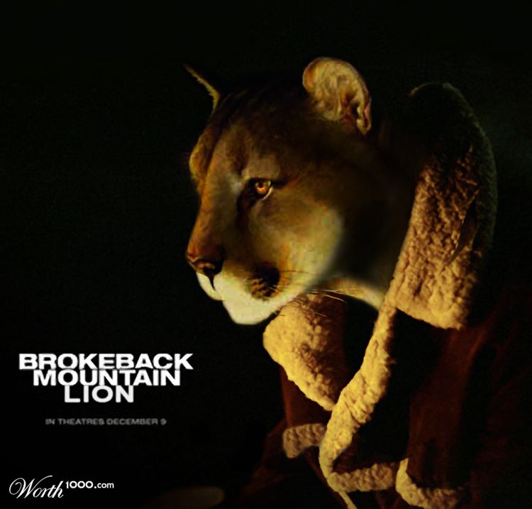 Brokeback Mountain Lion