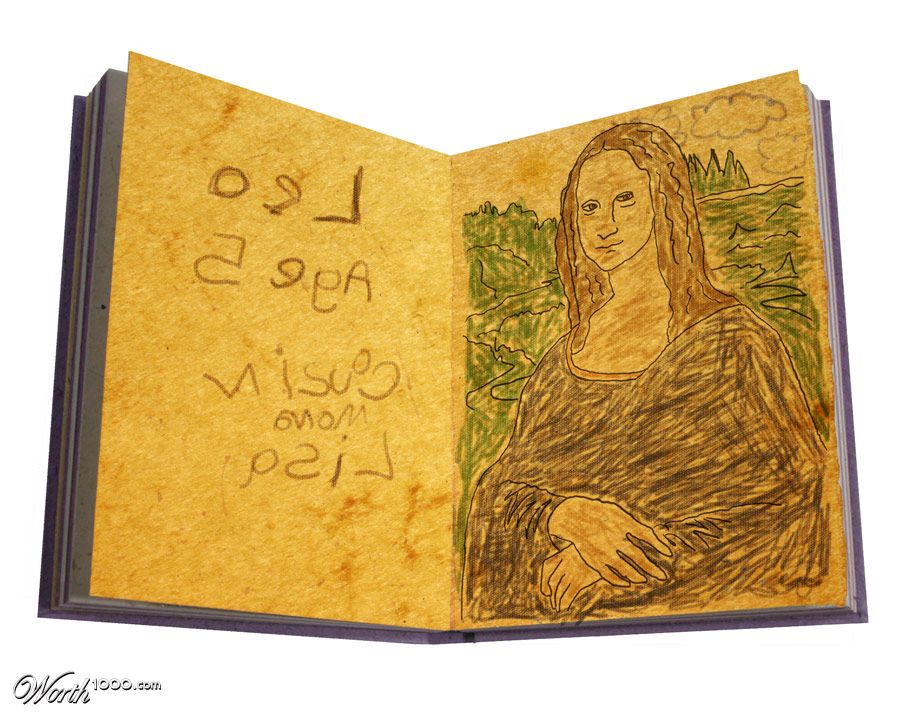 DaVinci's First Coloring Book