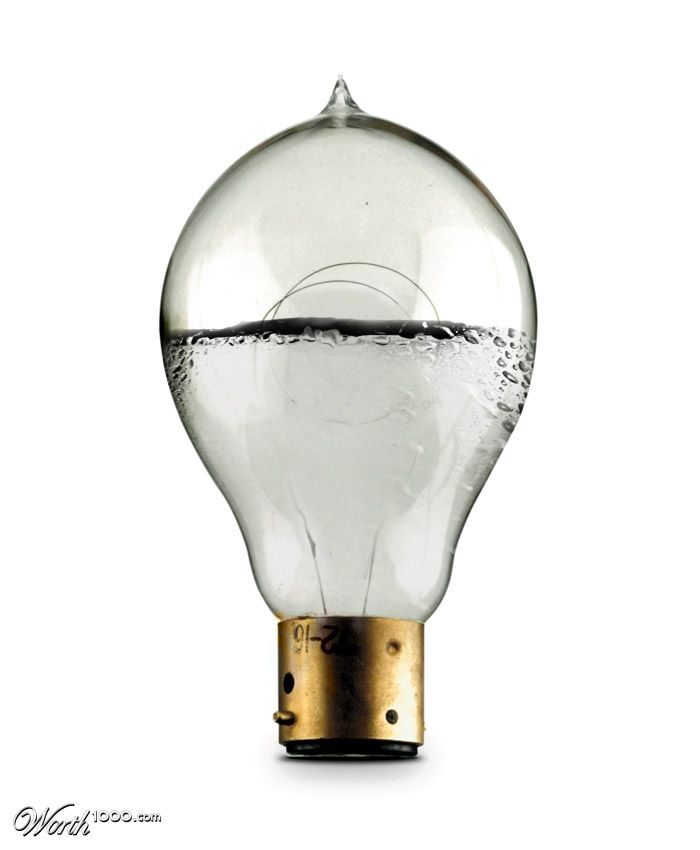Bubbles in a bulb