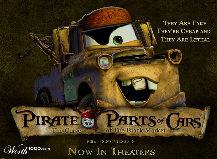 Pirate Parts of Cars