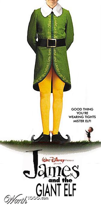 James and the Giant Elf