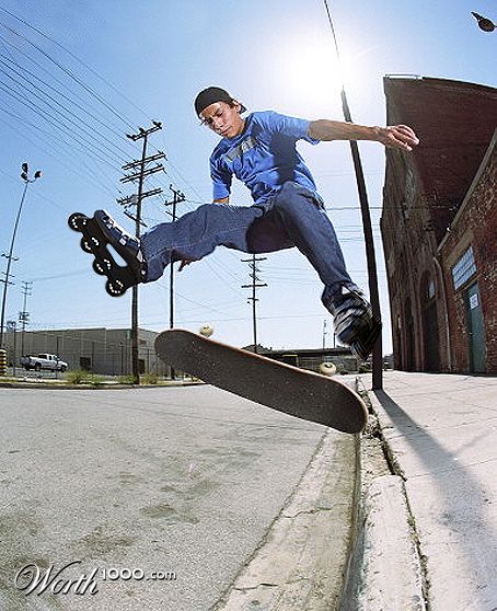 Rollerboarding