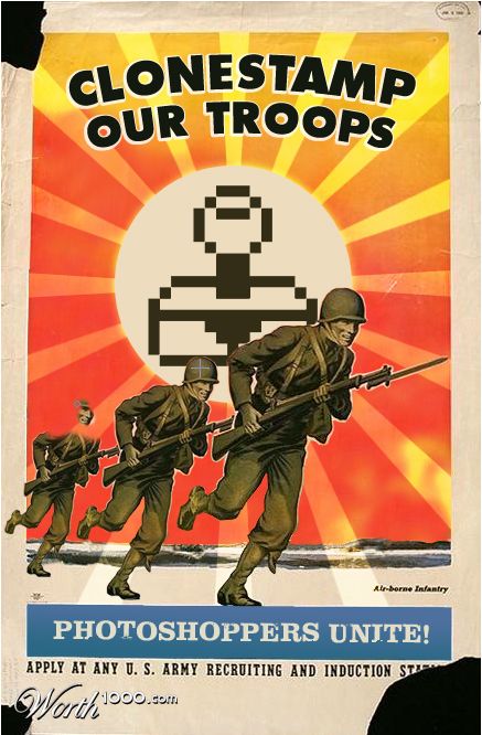 Clonestamp Our Troops!
