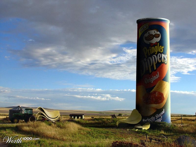 Pringles farmer