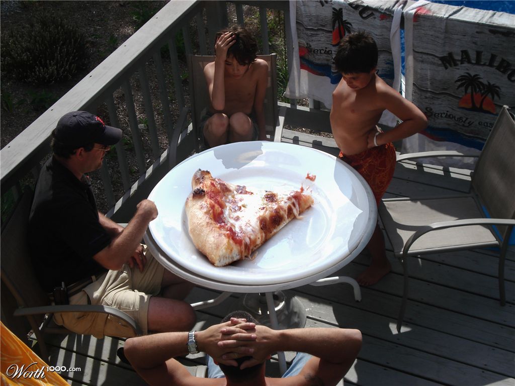 supersized slice