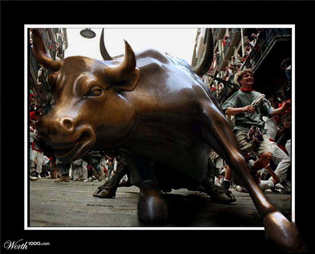 From Wall St. to Pamplona