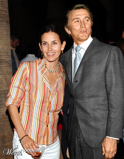 Kirk Douglas - Courtney Cox