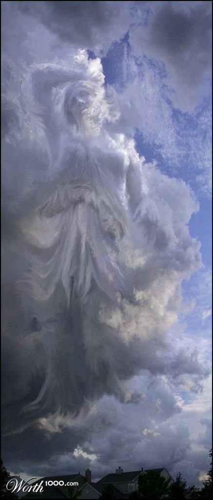 Woman in the Clouds