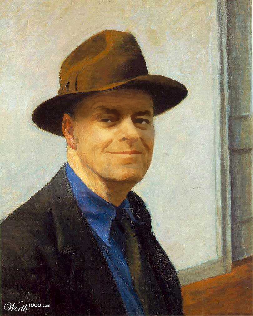 Jack Nicholson - Edward Hopper