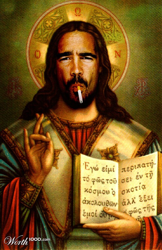 Saint Colin Farrell