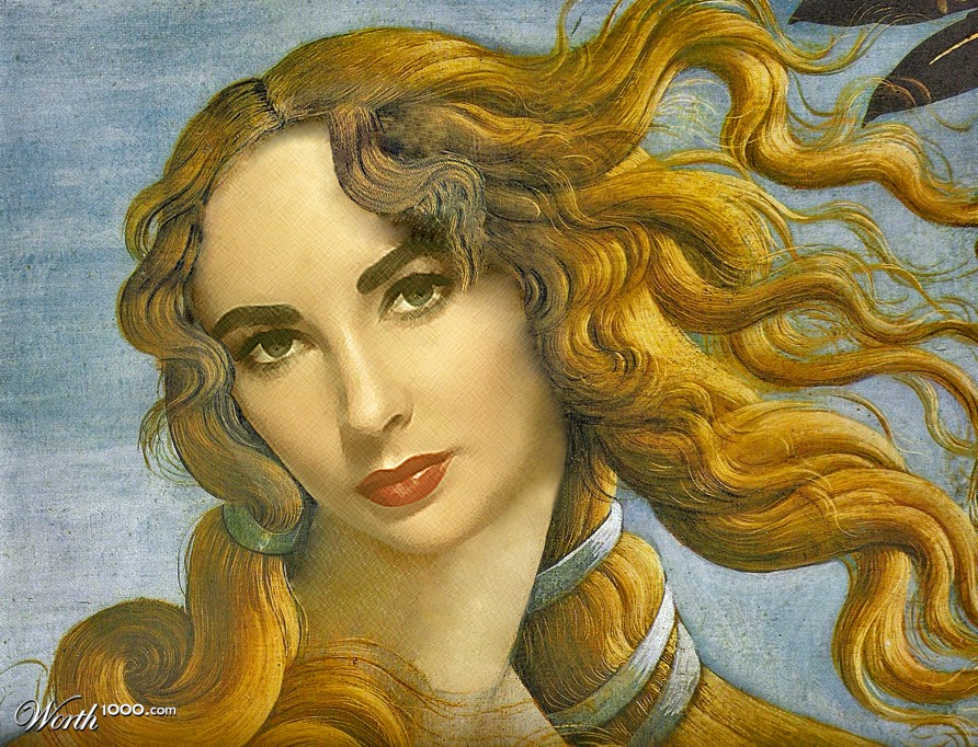 Elizabeth Taylor - Birth of Venus