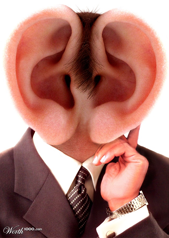 Nothing between the ears.
