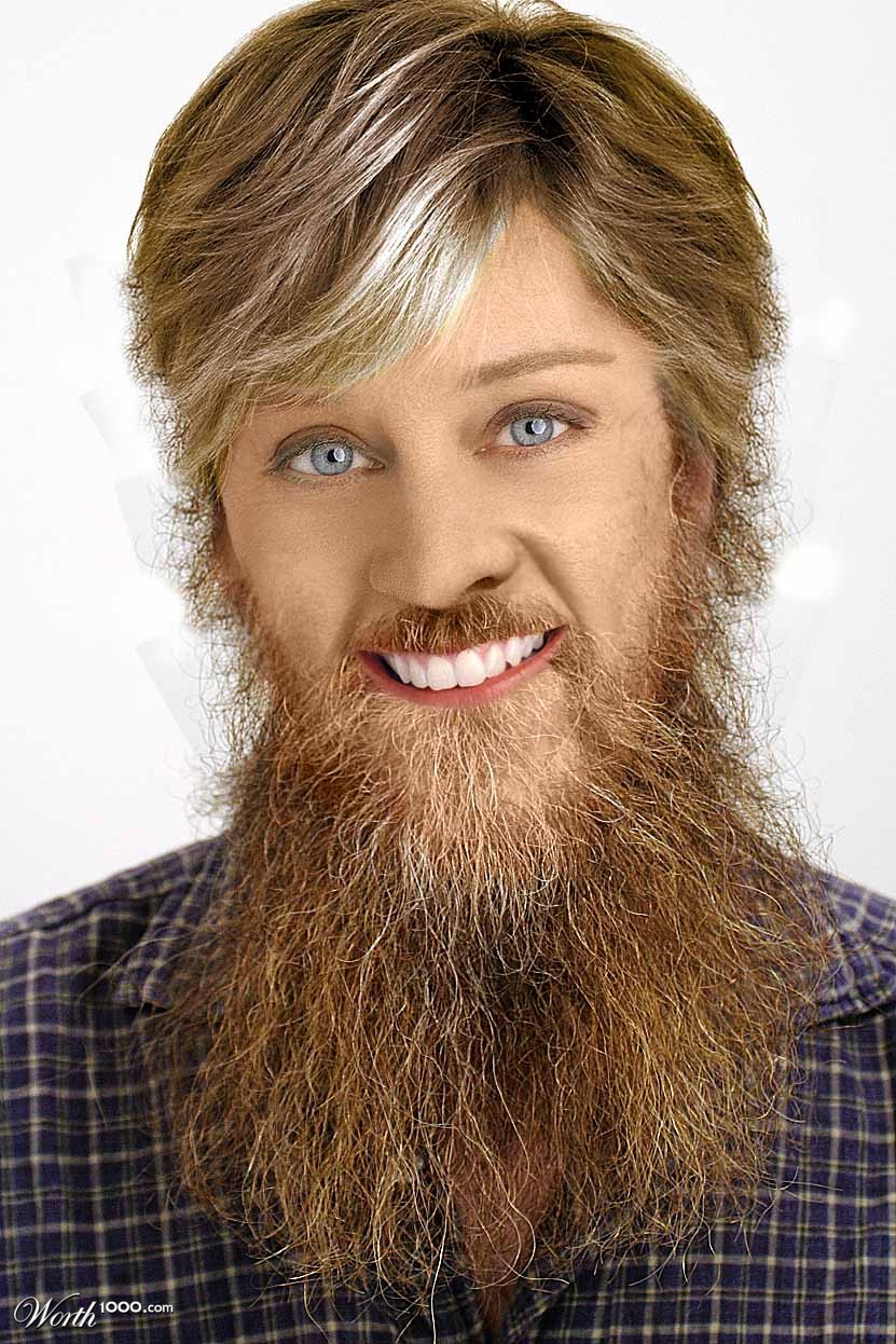The Bearded Talk Show Host